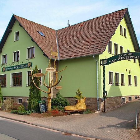 Landhaus Am Westerwald Martinfeld Kültér fotó